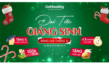 Bảng giá dịch vụ golf tháng 12/2025
