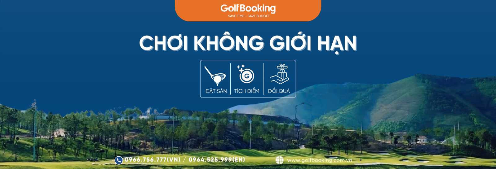 Chơi golf không giới hạn