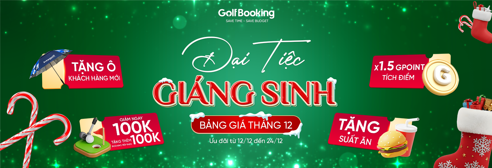 Bảng giá Dịch vụ Tháng 12